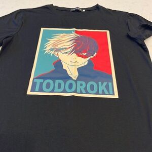 Todoroki, T-shirt size large. Fancyqube, excellent shape.